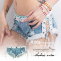 Hot Sale Korea Style Low Waist Sexy Short Jeans